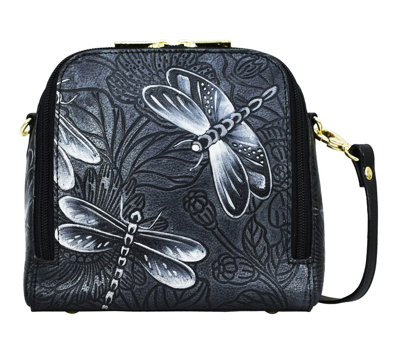 Anuschka Painted Leather Zip Around Travel Organizer — View 12