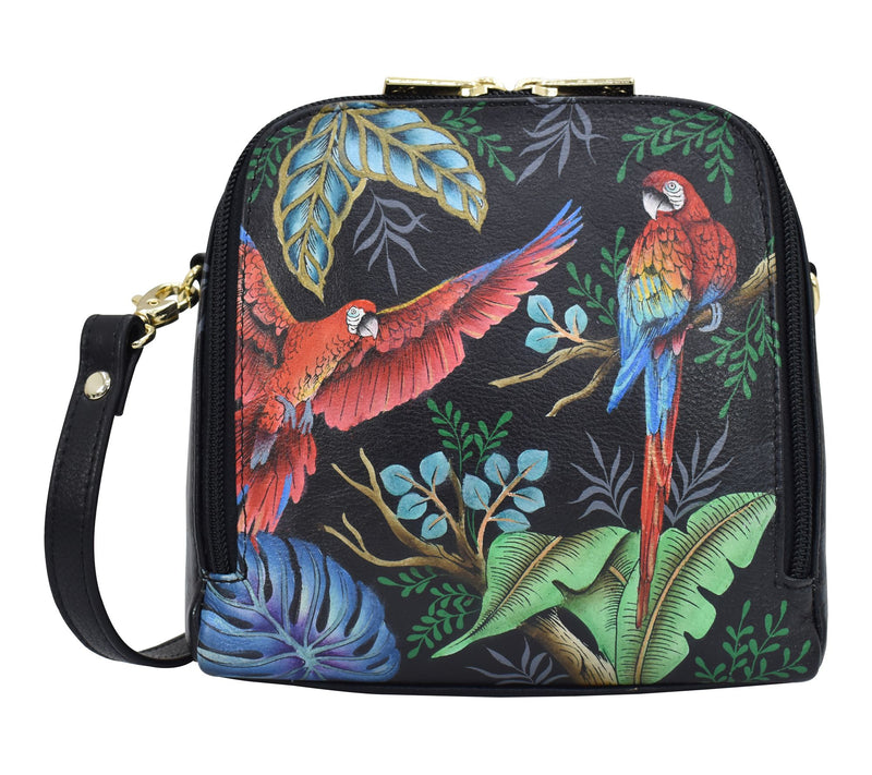 Anuschka Painted Leather Zip Around Travel Organizer — View 14