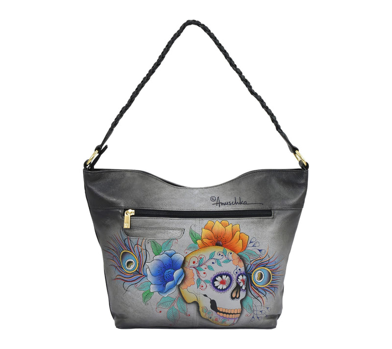 Anuschka Painted Leather Shopper Bag — View 2