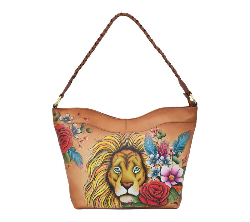 Anuschka Painted Leather Shopper Bag — View 10