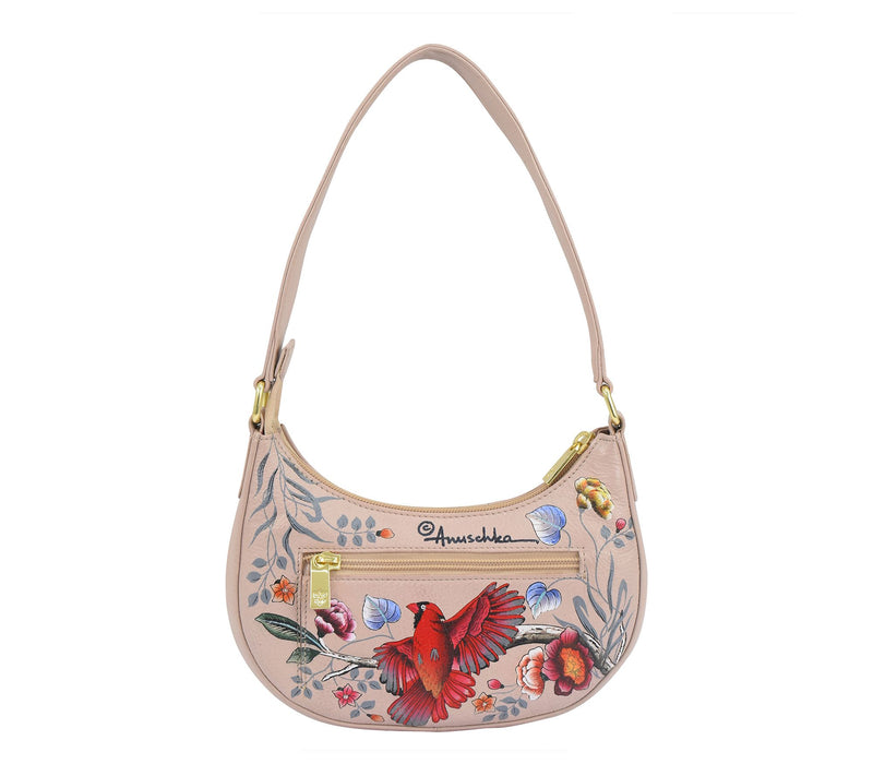 Anuschka Painted Leather Small Shoulder Bag — View 2