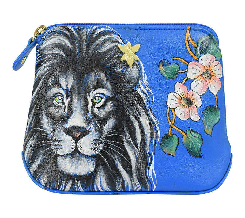 Anuschka Painted Leather Multi- Purpose Zip Pouch — View 10