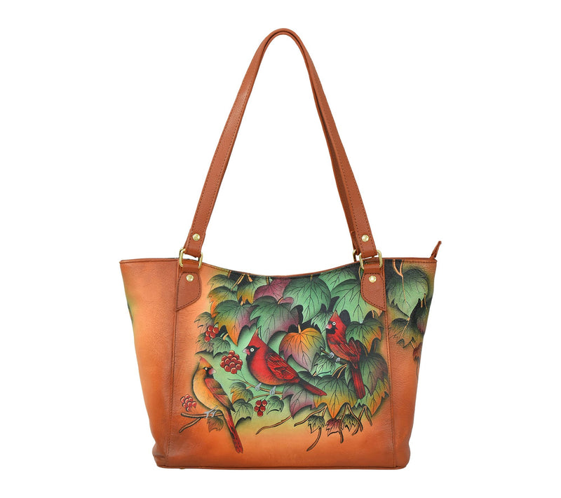 Anuschka Painted Leather Large Tote — Main view