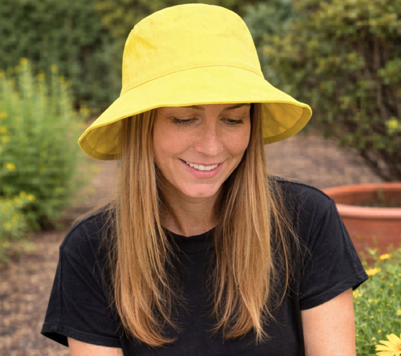 Sprigs Lightweight Denim Bucket Hat — View 7