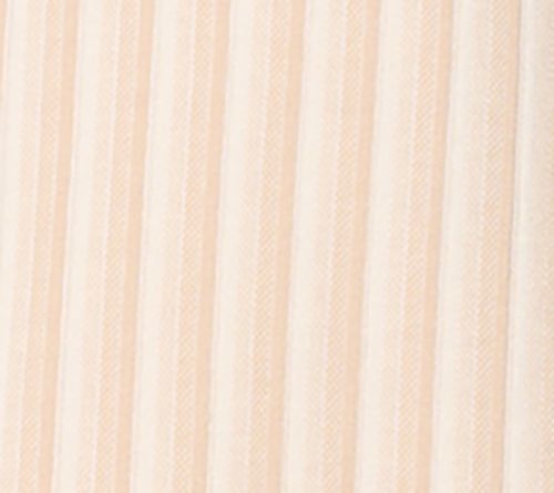 AnyBody Striped Jacquard Collared Henley Top — View 7