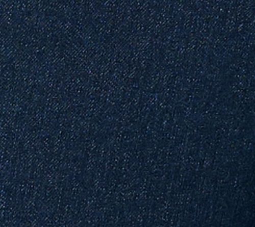 Denim & Co. Petite Indigo Flat Front Capris Pants w/ Lattice Hem — View 7