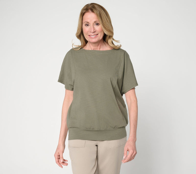 Martha Stewart Signature Essentials Dolman Sleeve Knit Top — View 13