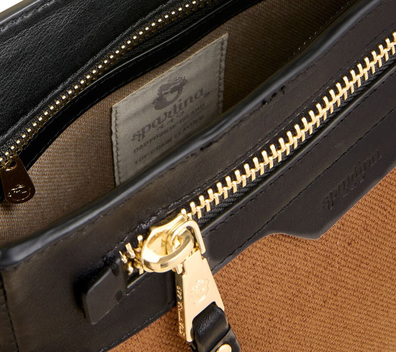 Spartina 449 Sable Minka Leather Crossbody — View 3
