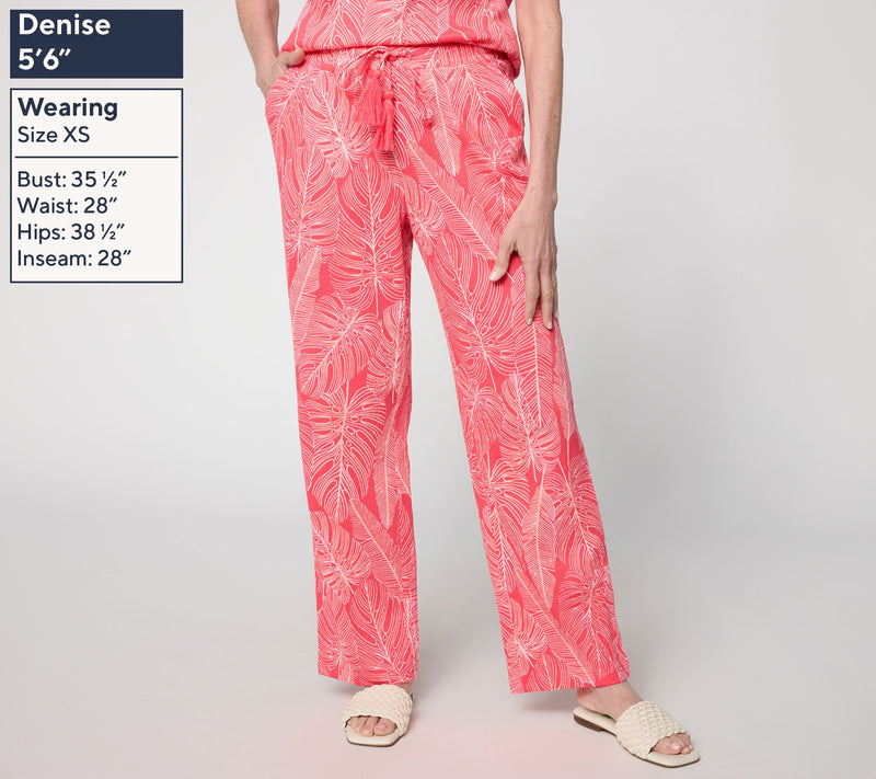 Belle by Kim Gravel Tall Packabelle Slay the Vacay Straight Pants — View 5