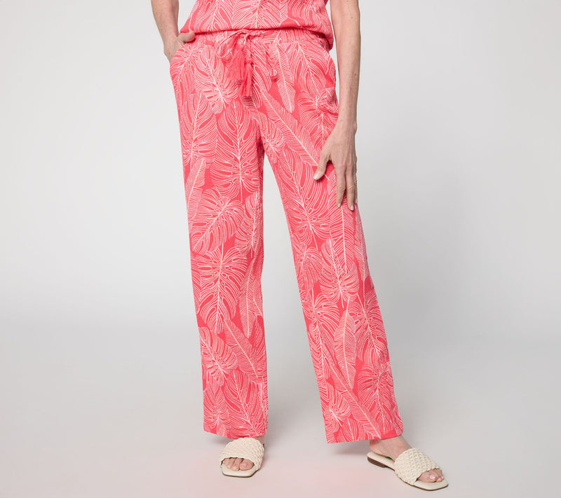 Belle by Kim Gravel Tall Packabelle Slay the Vacay Straight Pants — View 3