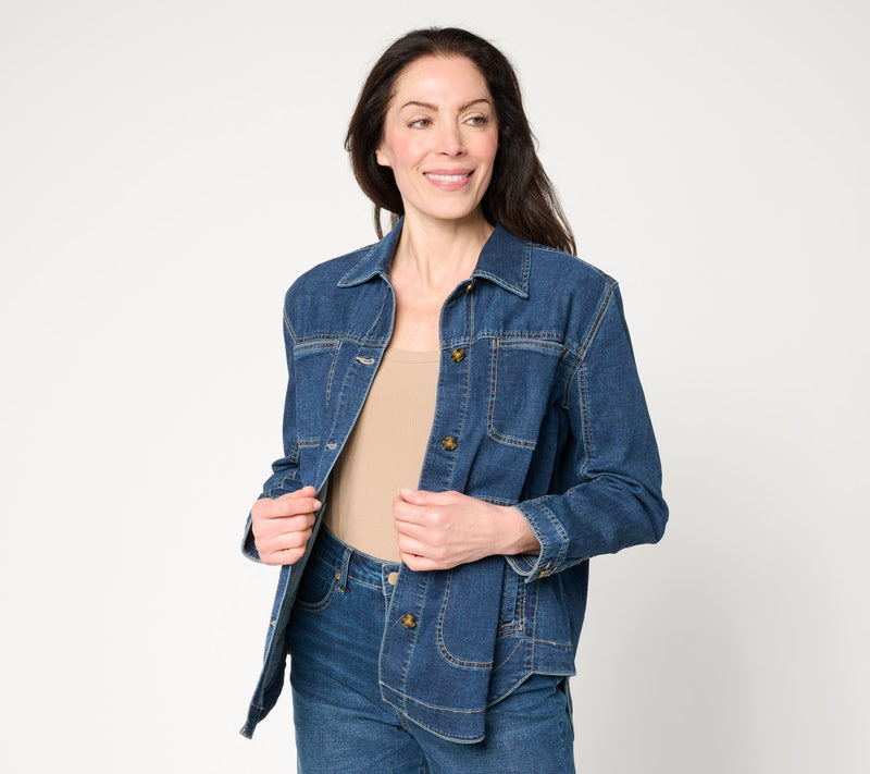 Liverpool Los Angeles Weekender Shirt Jacket - Cooper Beach — Main view