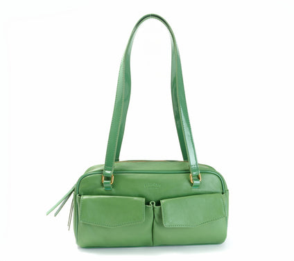 American Leather Co. Aspen Multi Pocket Leather Shoulder Bag