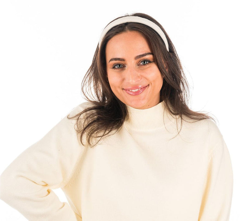 Violet and Brooks Bridget Mini Puff Headband — View 4