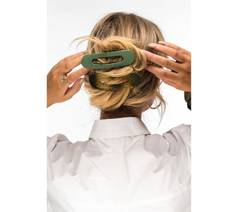 Violet and Brooks Cassie Banana Claw Clip Pair — View 2
