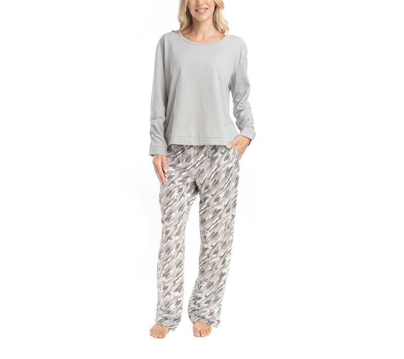 MUK LUKS Sweater Weather PJ Set — View 14