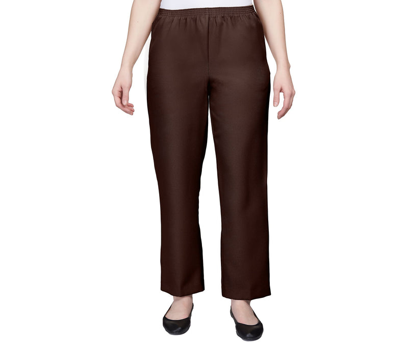 Alfred Dunner Pull-On Straight-Leg Short Pants — View 16