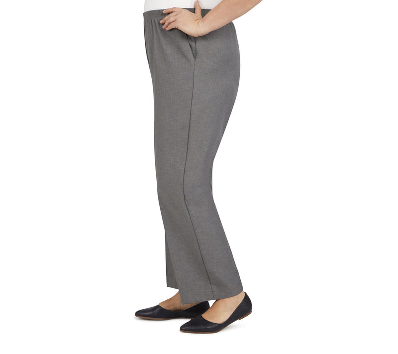 Alfred Dunner Pull-On Straight-Leg Short Pants — View 7