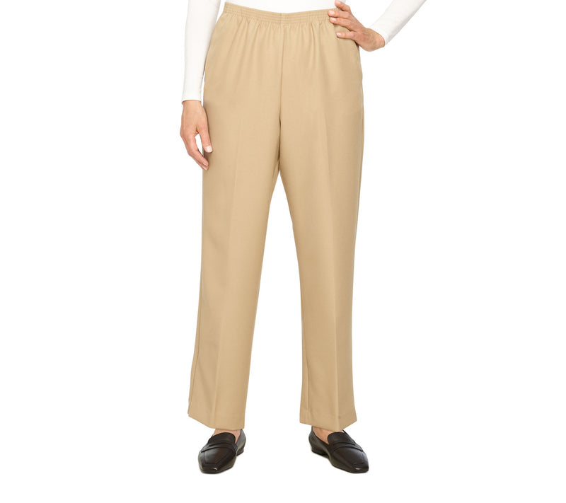 Alfred Dunner Pull-On Straight-Leg Short Pants — View 5
