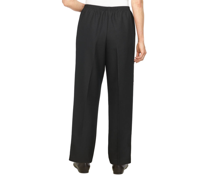Alfred Dunner Pull-On Straight-Leg Short Pants — View 2