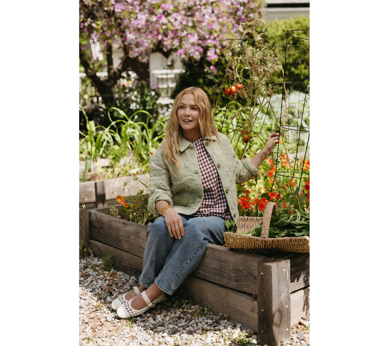 Me by Jennie Garth 100% Cotton Embroidered Novelty Jacket — View 7