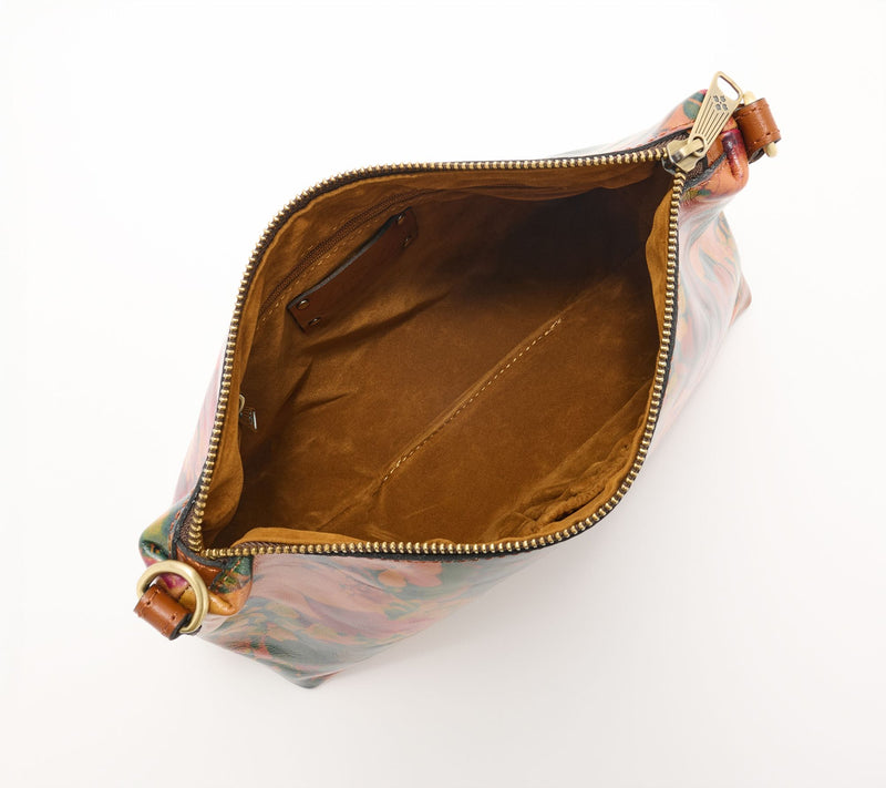 "As Is" Patricia Nash Kolena Leather Crossbody — View 3