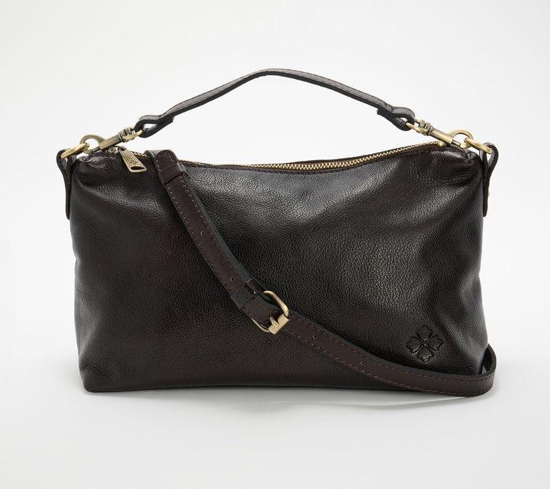 "As Is" Patricia Nash Kolena Leather Crossbody — View 16