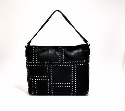 "As Is" American Leather Co. Mittie Ziptop Leather Hobo
