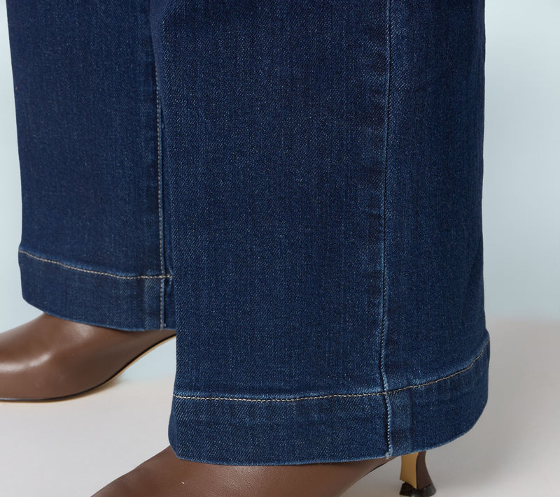 NYDJ Teresa Wide Leg Jeans with 1 1/2" Hem — View 5