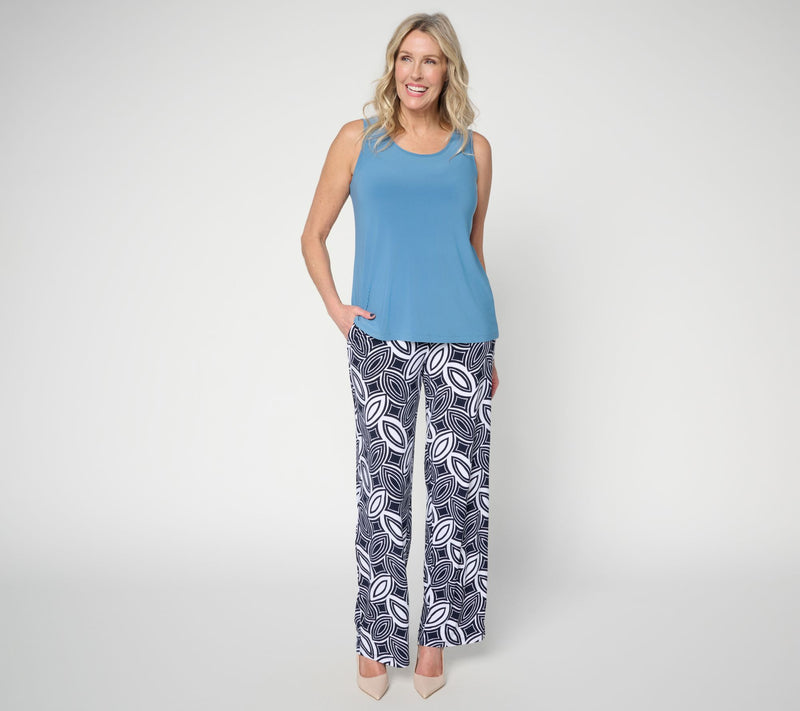 Dennis Basso Italia Knit Tank Top — View 6