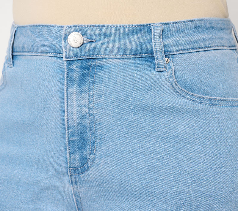 Dennis Basso Regular Riviera Stretch Crop Jean — View 6