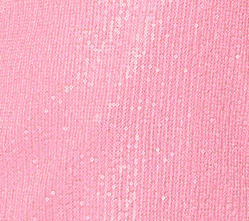 Dennis Basso Mesh Lined V-Neck Sequin Tee — View 11