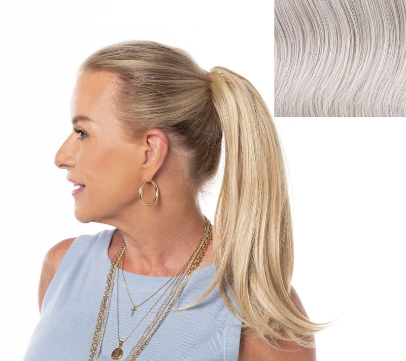 Toni Brattin No-Clip Straight Pony Hairpiece — View 18