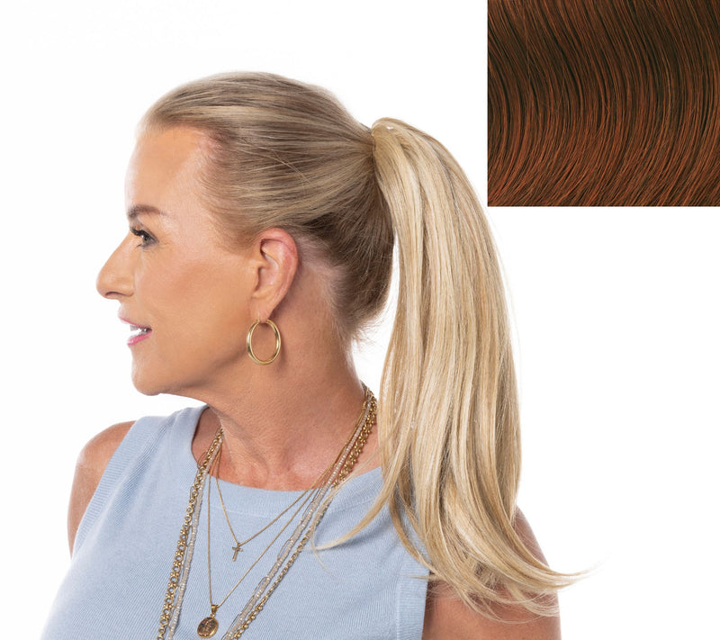 Toni Brattin No-Clip Straight Pony Hairpiece — View 12