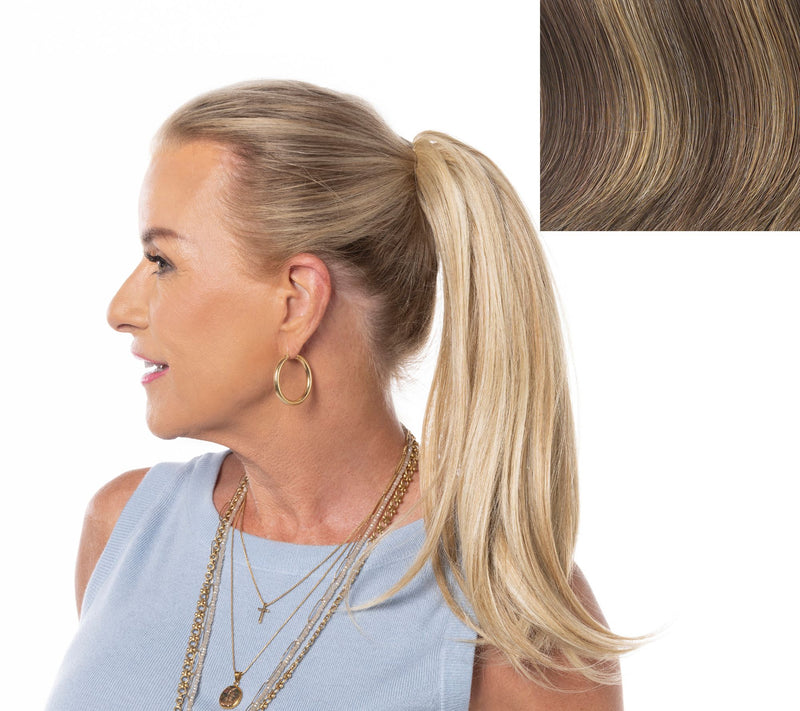 Toni Brattin No-Clip Straight Pony Hairpiece — View 4