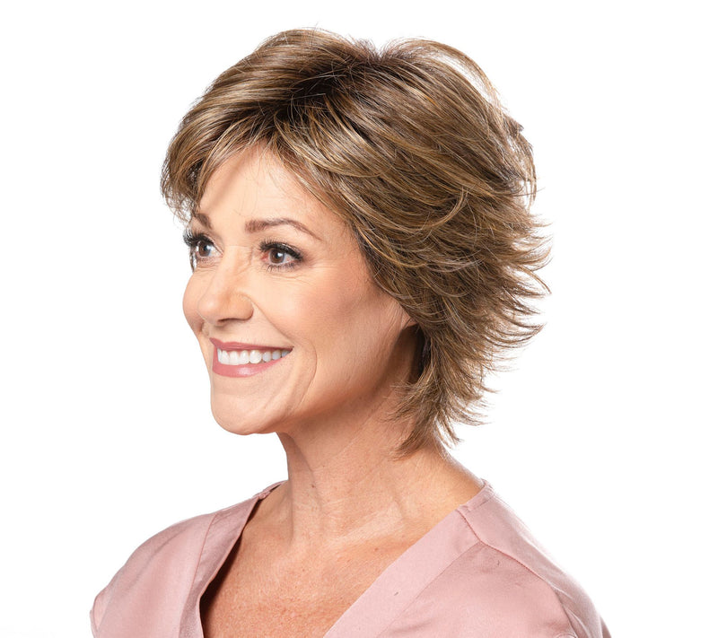 Toni Brattin Captivating Mid-Length Shag Wig — View 3