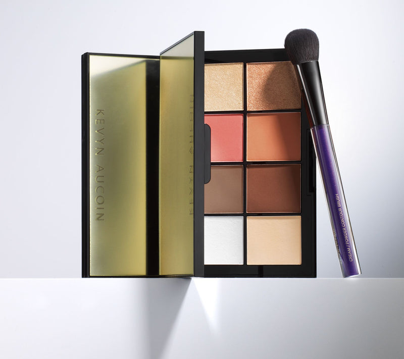 Kevyn Aucoin Contour Book Face Palette Vol IV with Brush — View 5