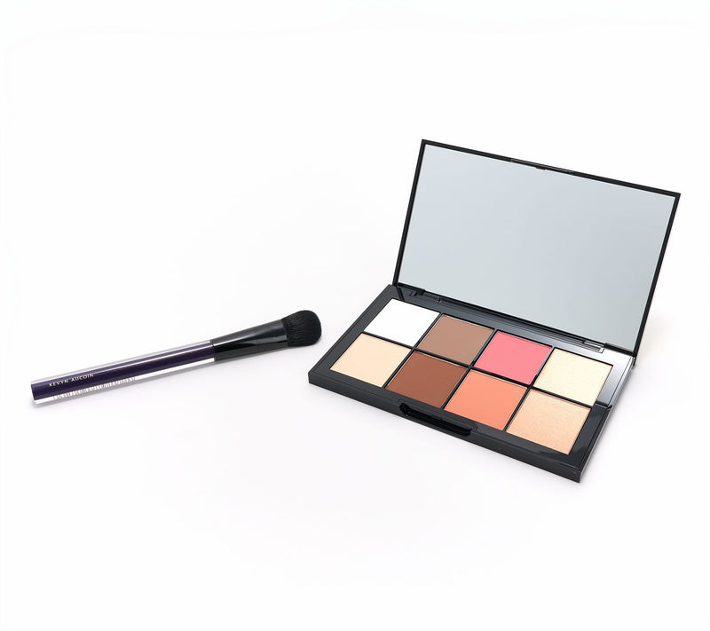 Kevyn Aucoin Contour Book Face Palette Vol IV with Brush — Main view