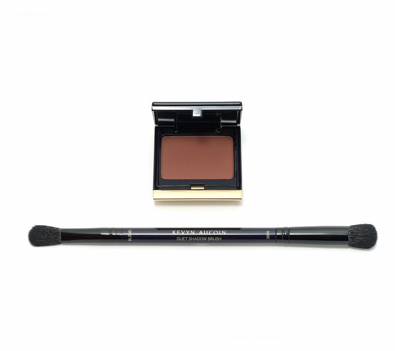 Kevyn Aucoin Matte Eyeshadow Single With Duet Shadow Brush — View 5