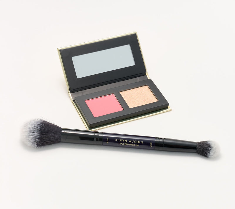 Kevyn Aucoin Art of Blush & Glow with Duet Blush Brush — Main view