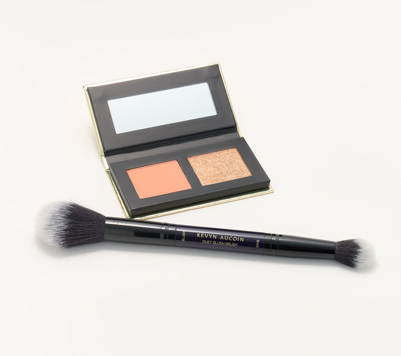 Kevyn Aucoin Art of Blush & Glow with Duet Blush Brush — View 2