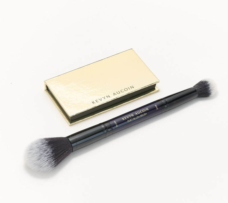 Kevyn Aucoin Art of Blush & Glow with Duet Blush Brush — View 4