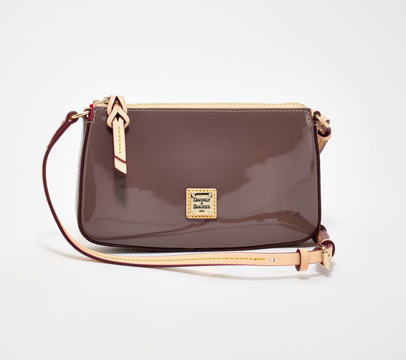 Dooney & Bourke Slim Patent Crossbody — View 12