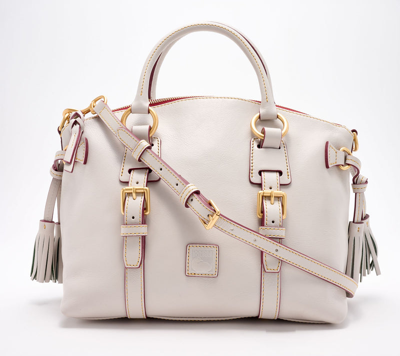 Dooney & Bourke Florentine Leather Bristol Satchel — View 12