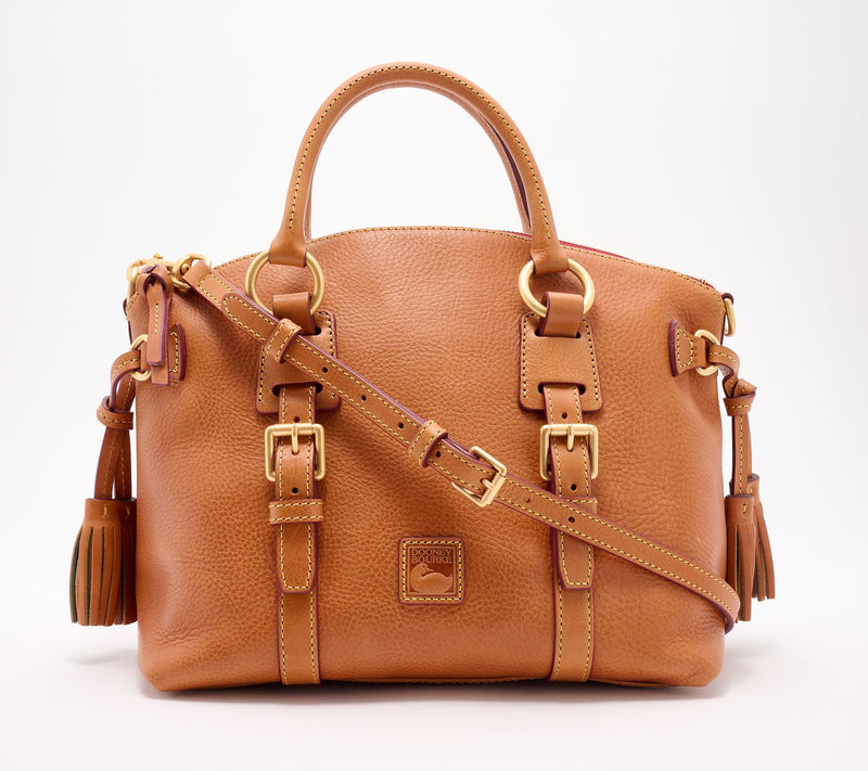 Dooney & Bourke Florentine Leather Bristol Satchel — View 13