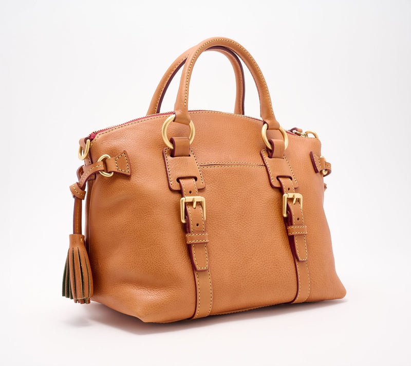 Dooney & Bourke Florentine Leather Bristol Satchel — View 2