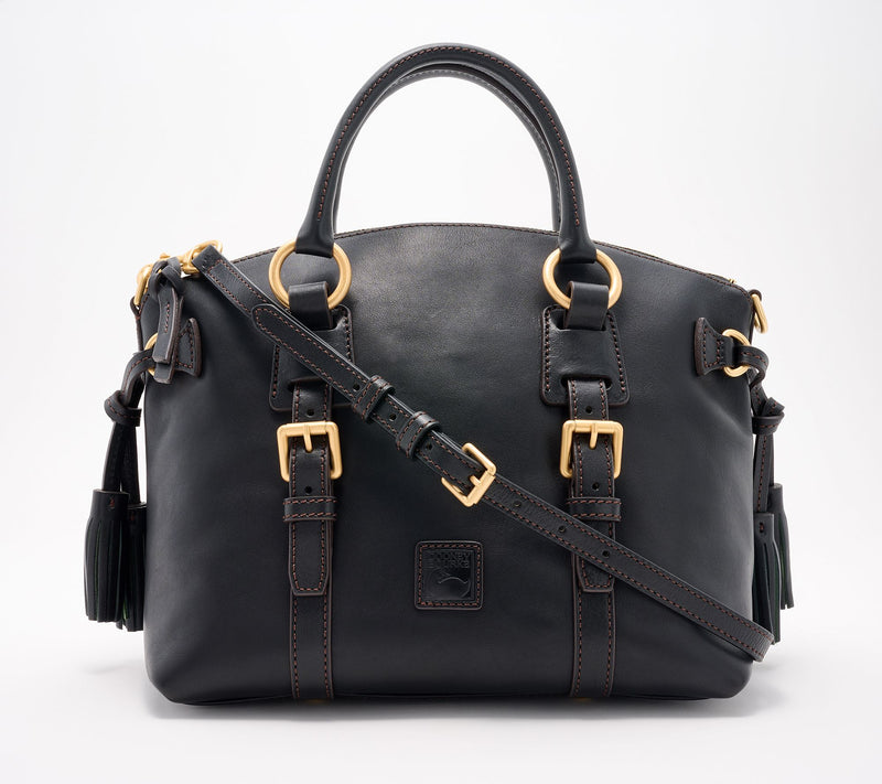 Dooney & Bourke Florentine Leather Bristol Satchel — View 15