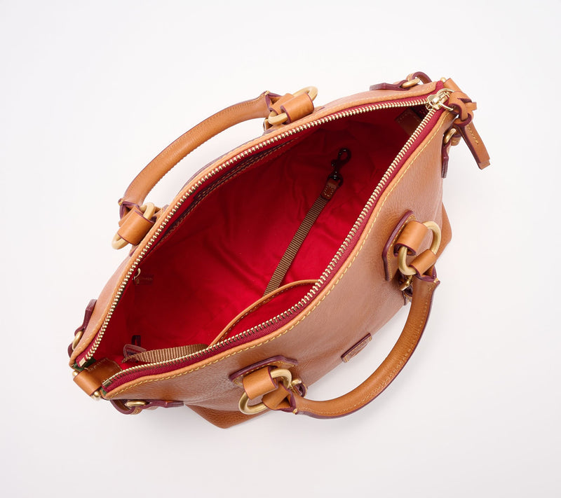 Dooney & Bourke Florentine Leather Bristol Satchel — View 3