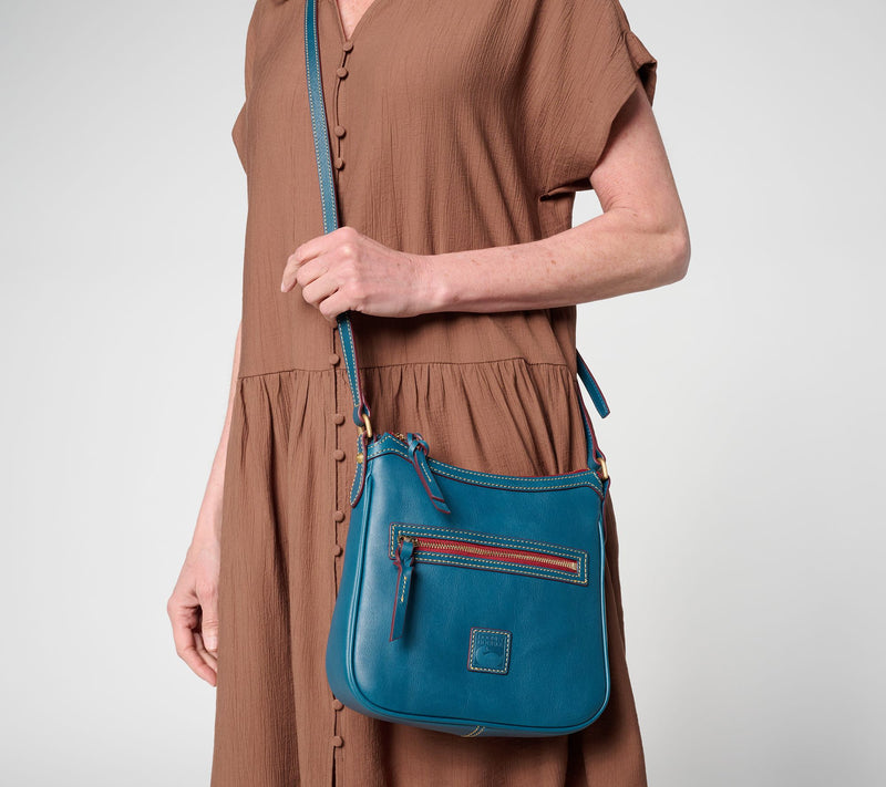 Dooney & Bourke Florentine Leather Pocket Crossbody — View 5