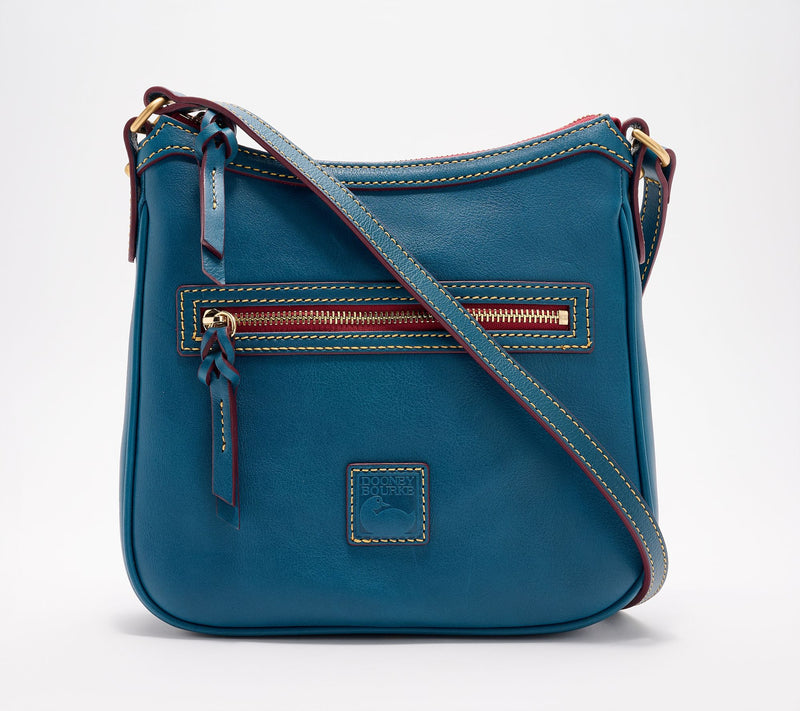 Dooney & Bourke Florentine Leather Pocket Crossbody — View 11