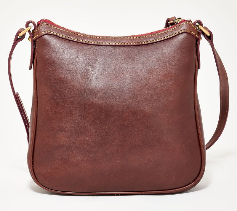 Dooney & Bourke Florentine Leather Pocket Crossbody — View 3